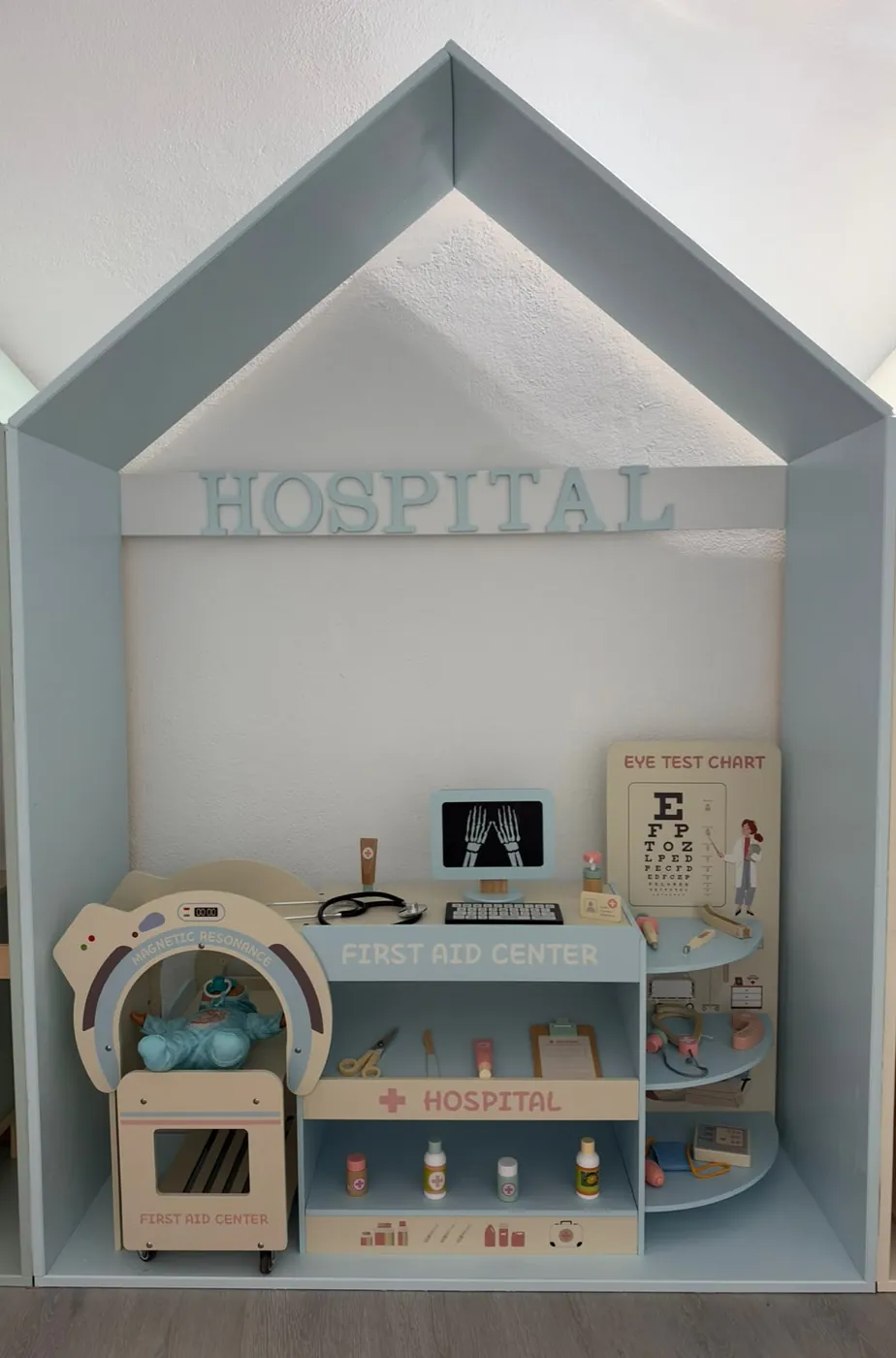 Hospital - rincón de juego simbólico